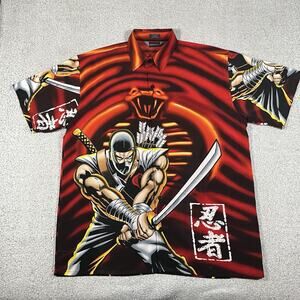 G.I. Joe Cobra Shirt Changes Mens XL Hasbro Retro Y2K Grunge Changes AOP VTG